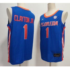 Mens Walter Clayton Jr. Royal Stitched Jersey